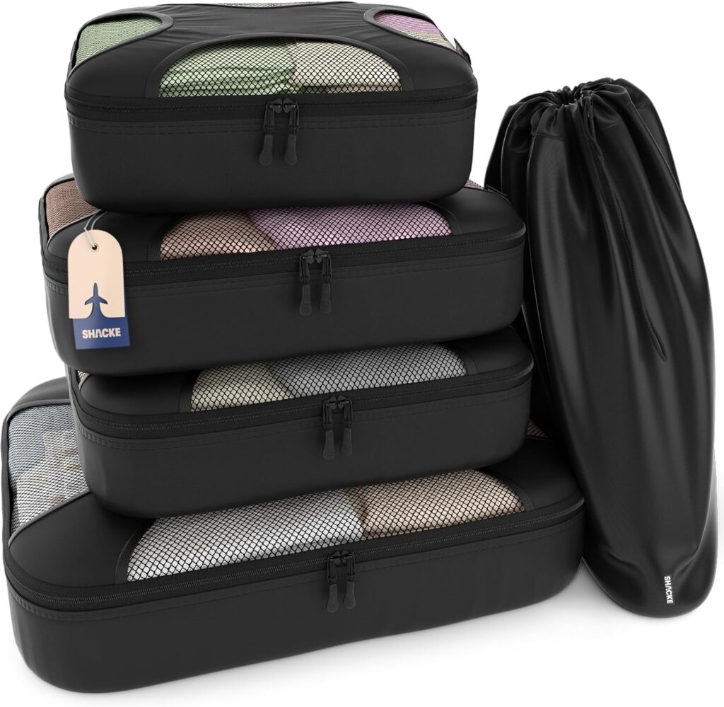 Travel Packing Organizer Cubes