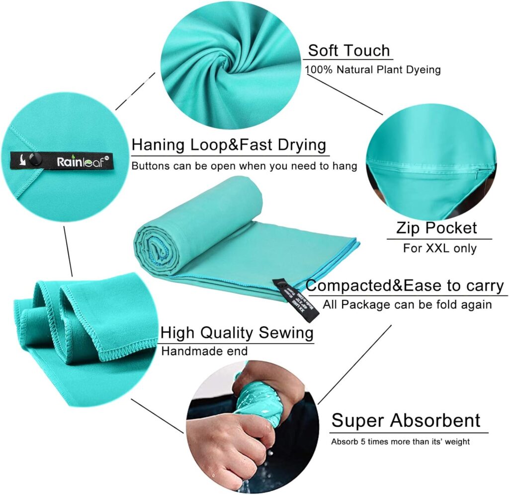 A Quick-Dry Microfiber Towel