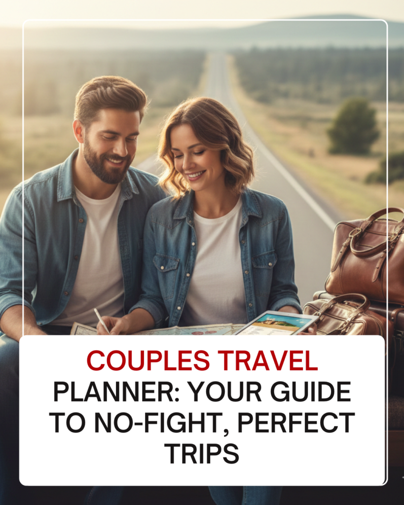 Couples Travel Planner Your Guide to No-Fight, Perfect Trips