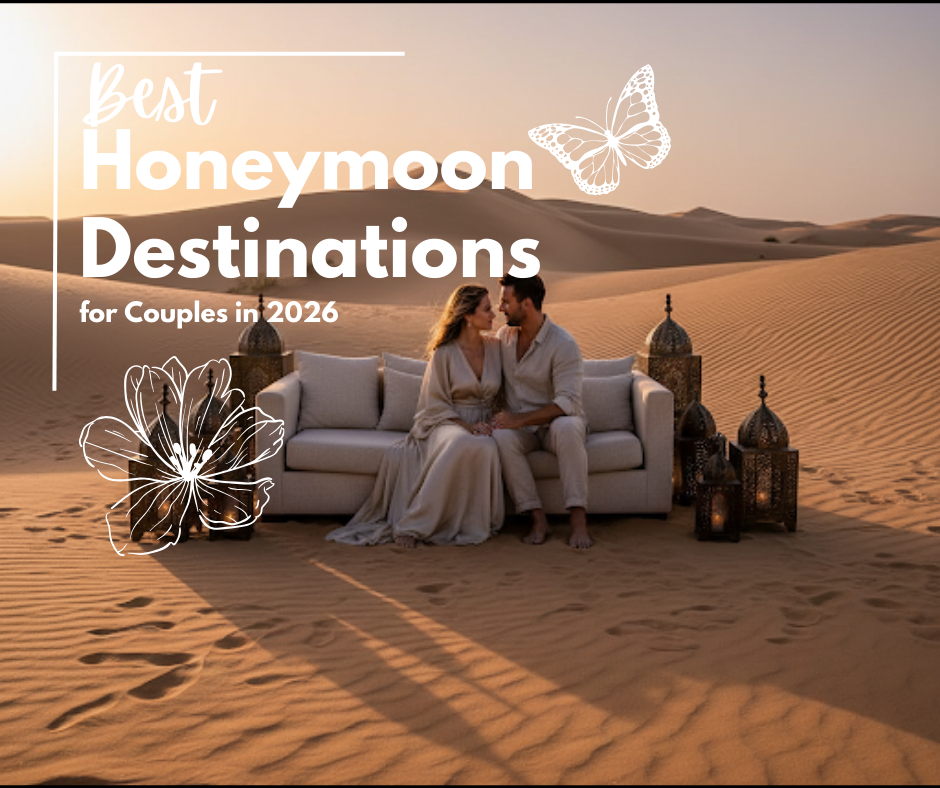 Romance is about the experience, not the distance
(best honeymoon destinations for couples)