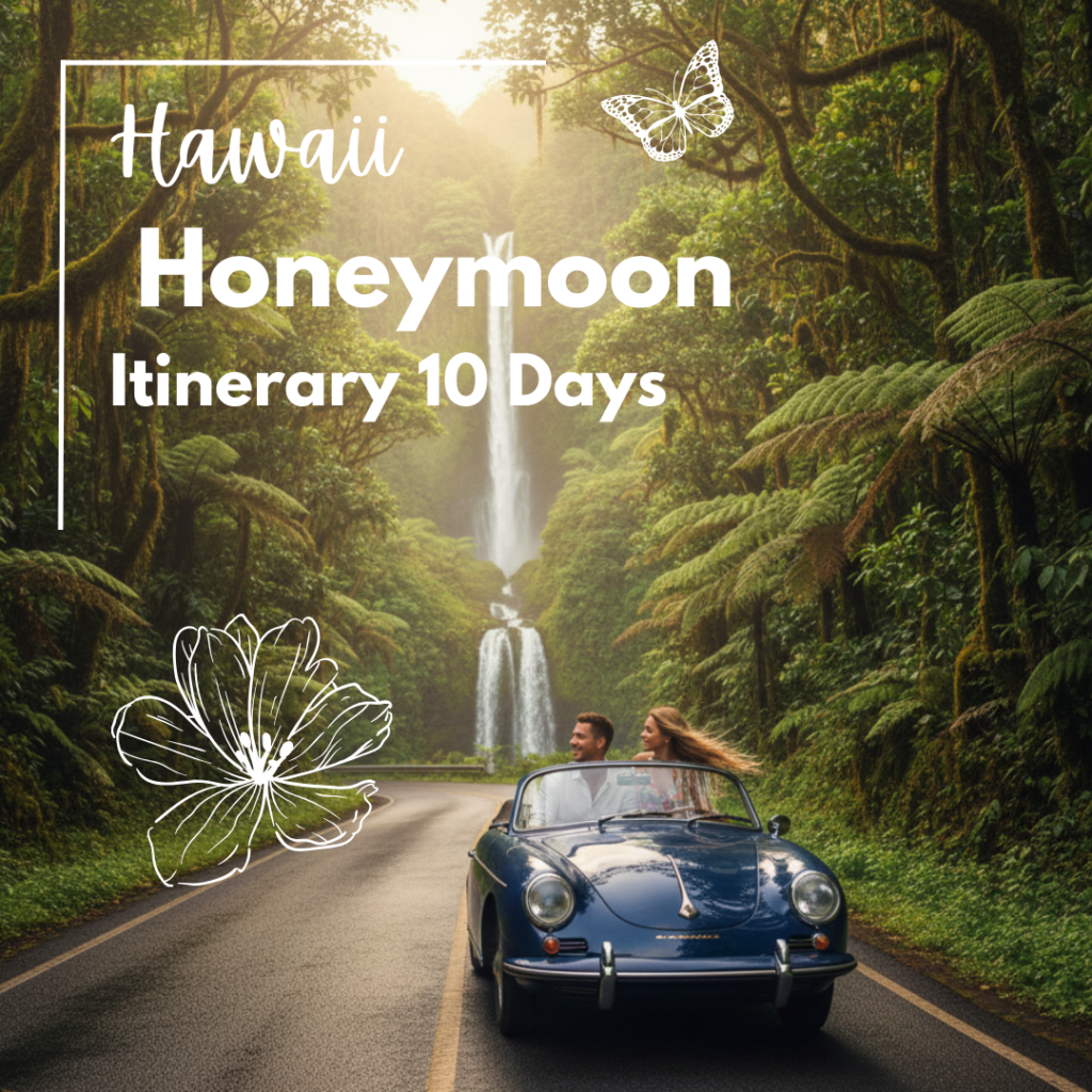 Hawaii Honeymoon Itinerary 10 Days (Maui + Oahu Plan)