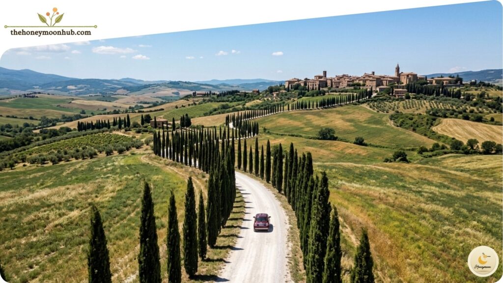 Exploring Siena at Dusk