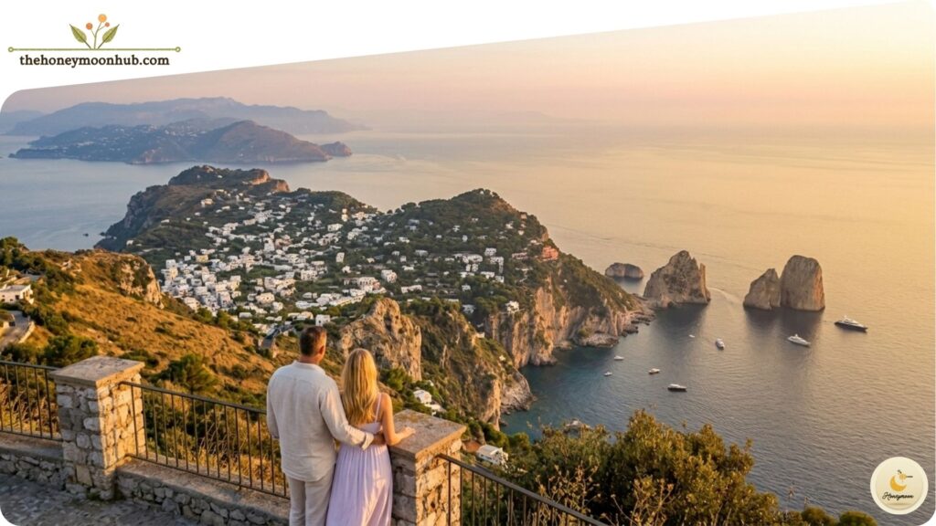 Monte Solaro at Sunset