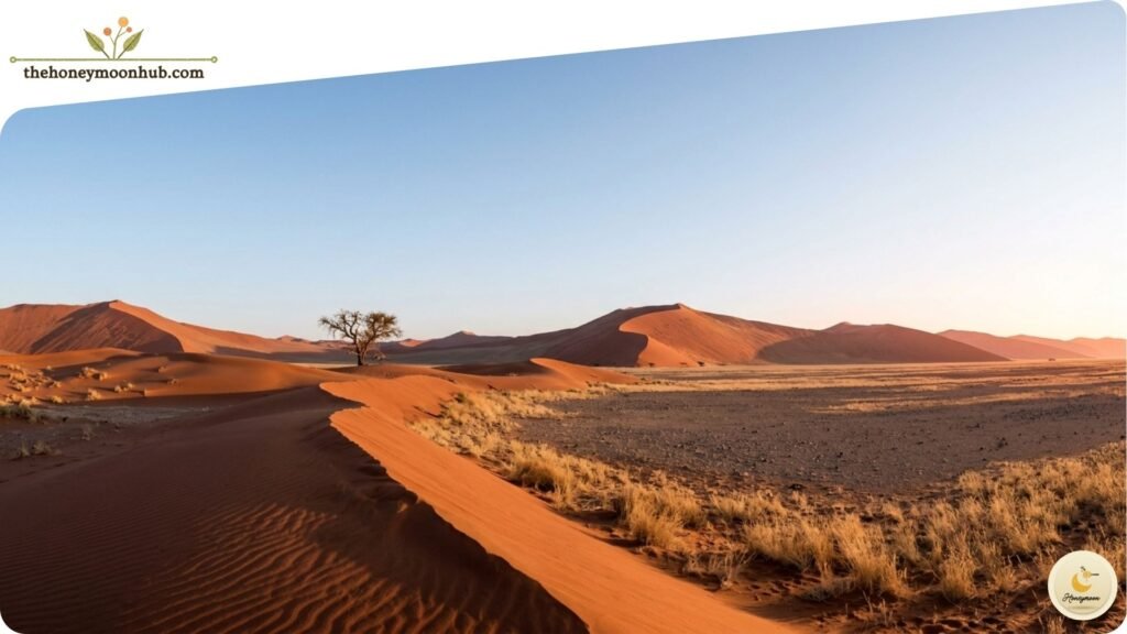Best October Honeymoon Destinations for Adventure + Seclusion NamibRand Reserve, Namibia
