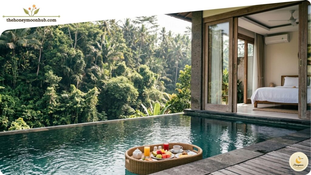 Mid range honeymoon — Private villa with pool