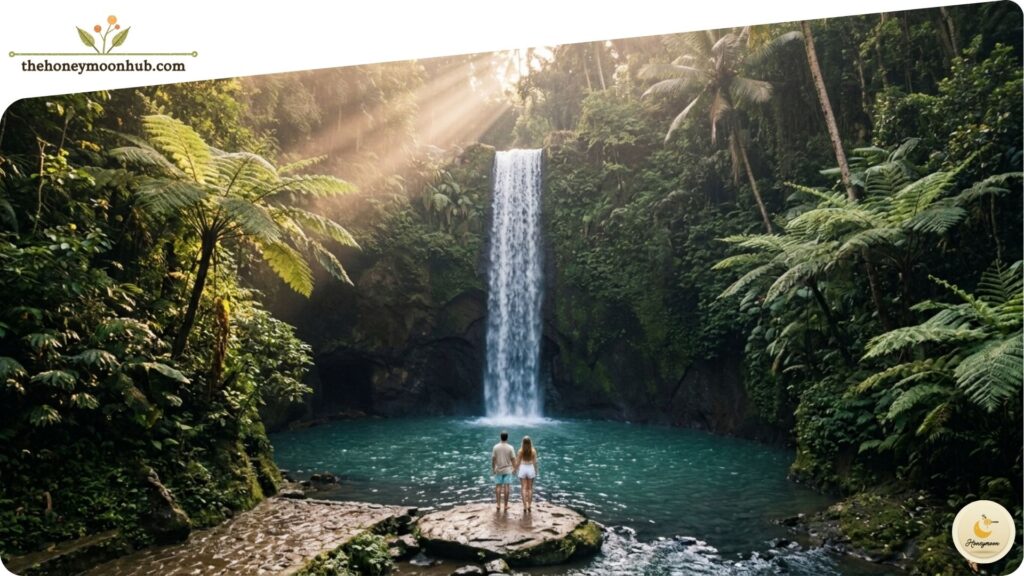 Visit Tegenungan or Tibumana Waterfall