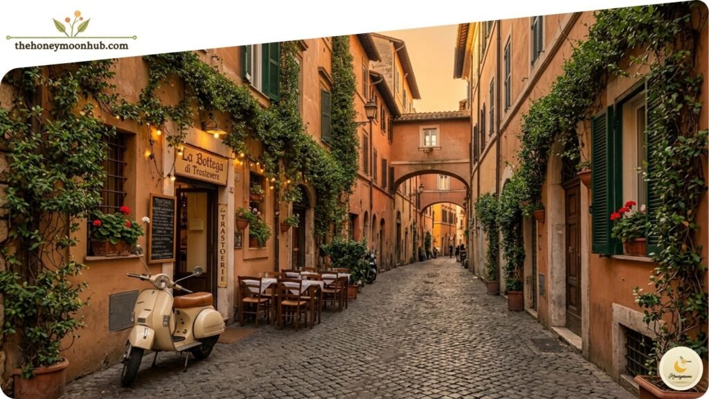 Rome Trastevere or Monti