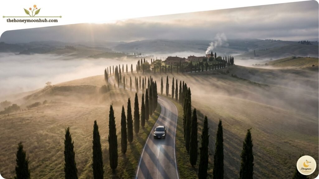 Suggested 4-Day Honeymoon Gift Itinerary (Tuscany Example)